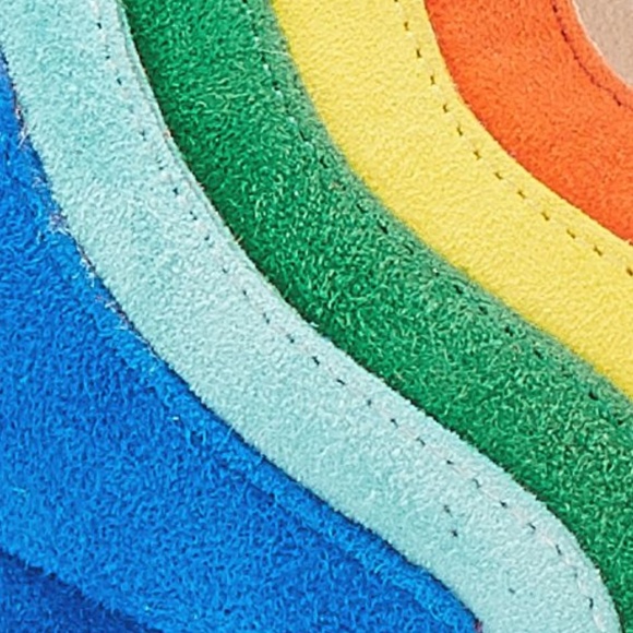 Degratissimo Rainbow Suede Sandals - Picture 5 of 6